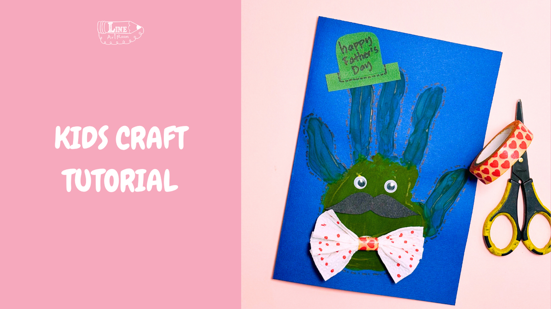Easy Handprint Card for Dad: Fun Father’s Day Craft for Kids