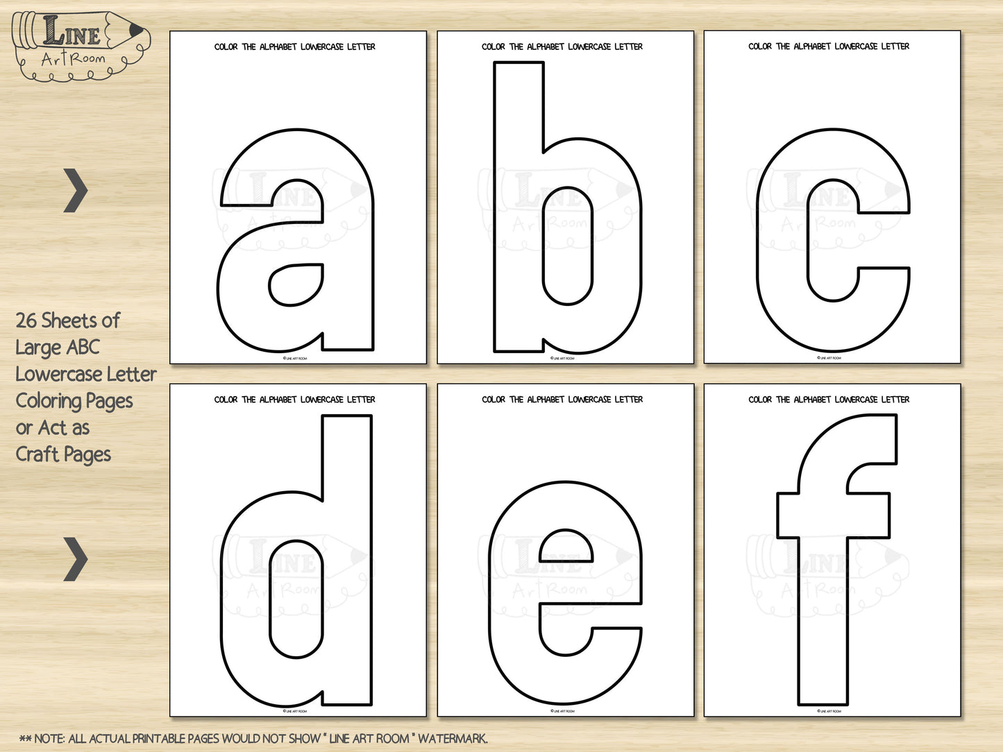 Alphabet Lowercase Letters Activity 1