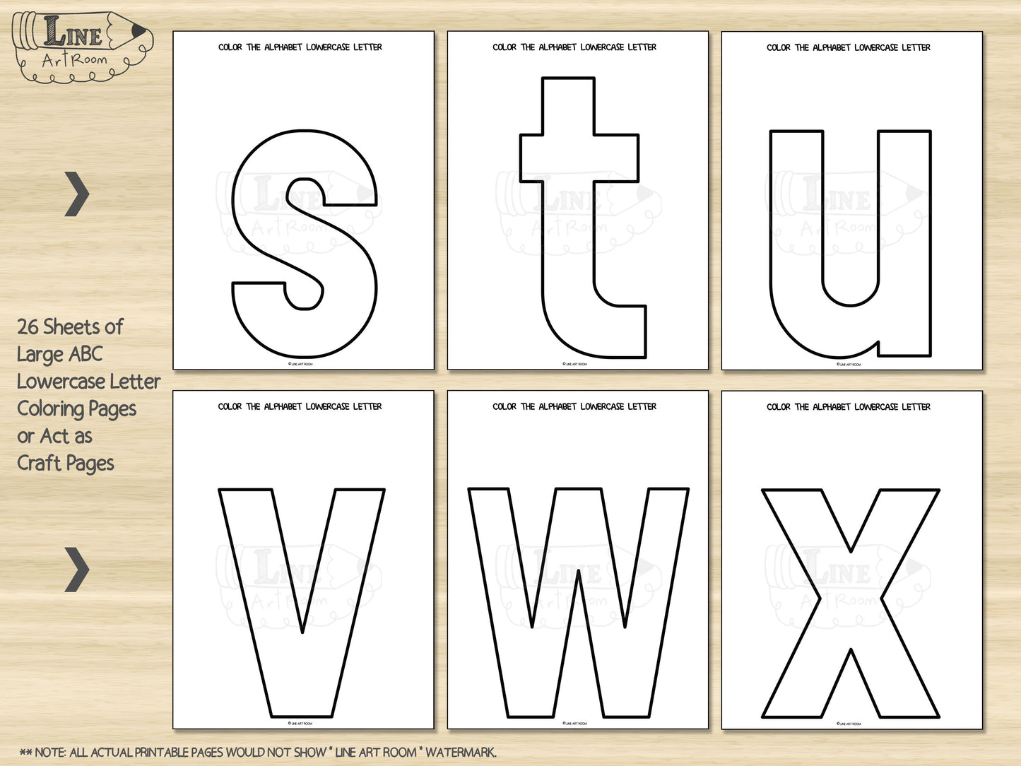Alphabet Lowercase Letters Activity 4