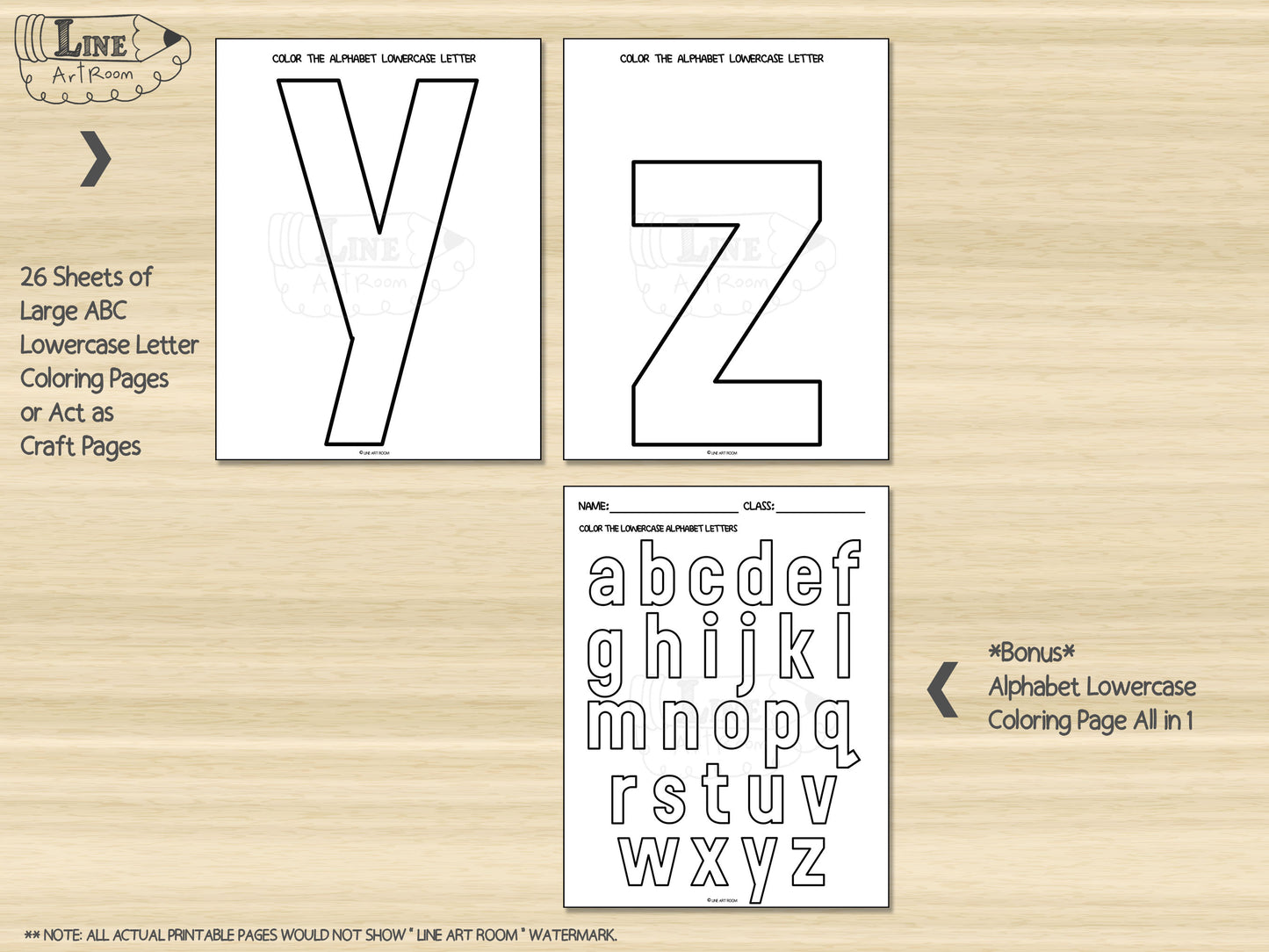 Alphabet Lowercase Letters Activity 5