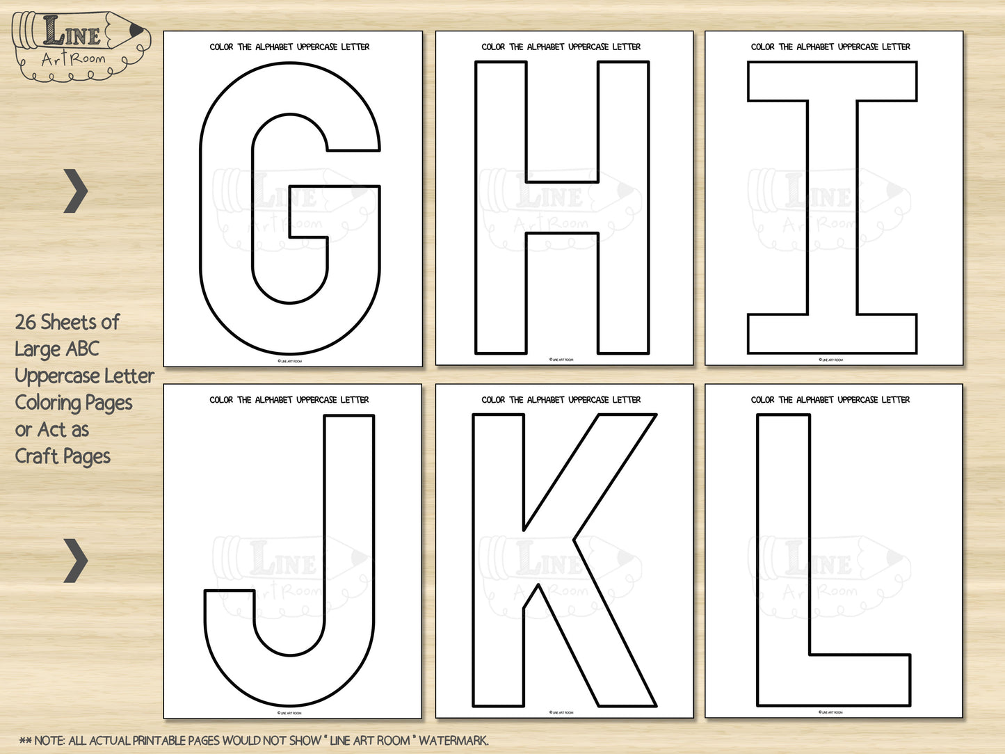 Alphabet Uppercase Letters Activity 2