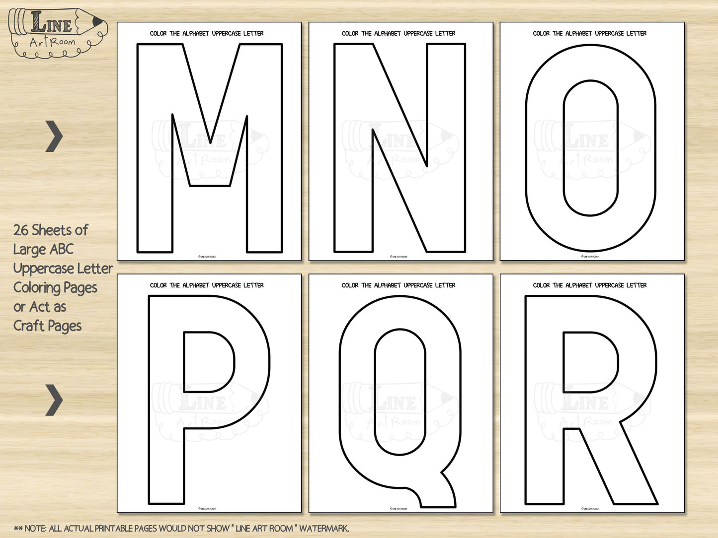 Alphabet Uppercase Letters Activity 3