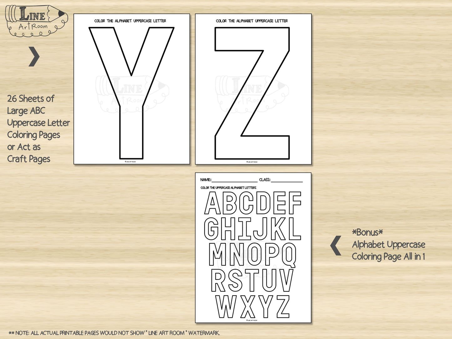 Alphabet Uppercase Letters Activity 5