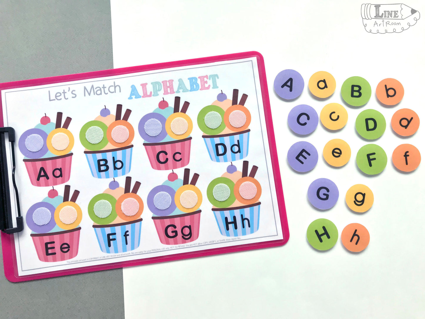 Alphabet Matching Activity 1