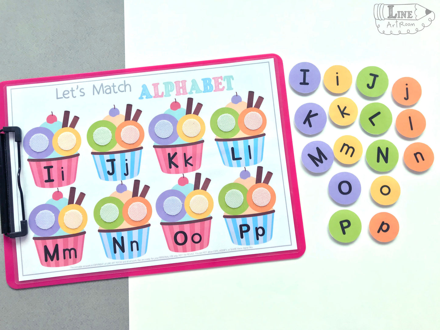 Alphabet Matching Activity 2