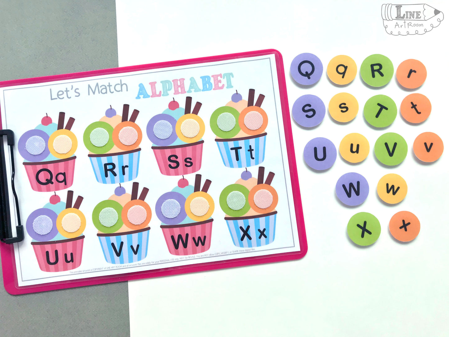 Alphabet Matching Activity 3