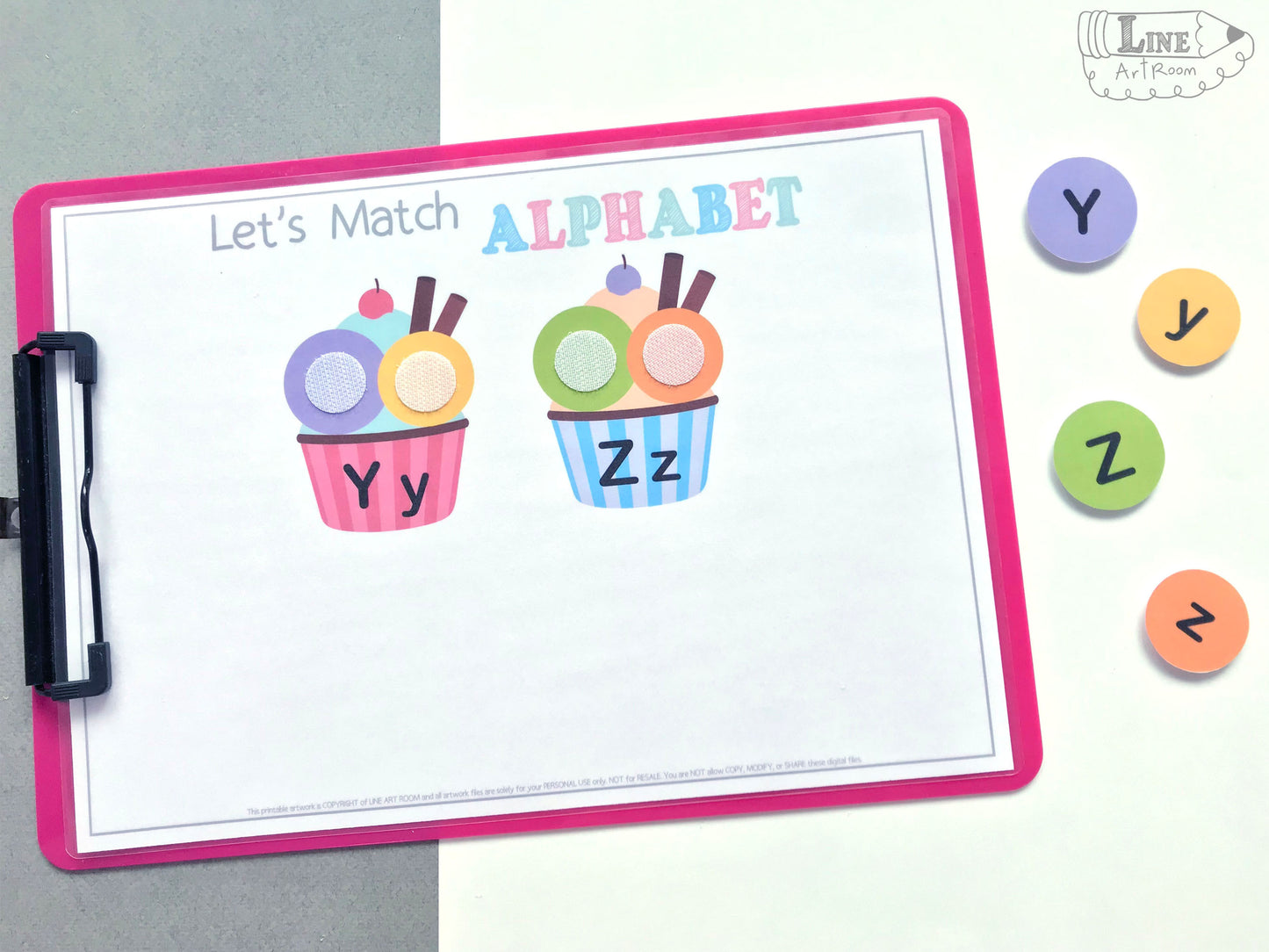 Alphabet Matching Activity 4