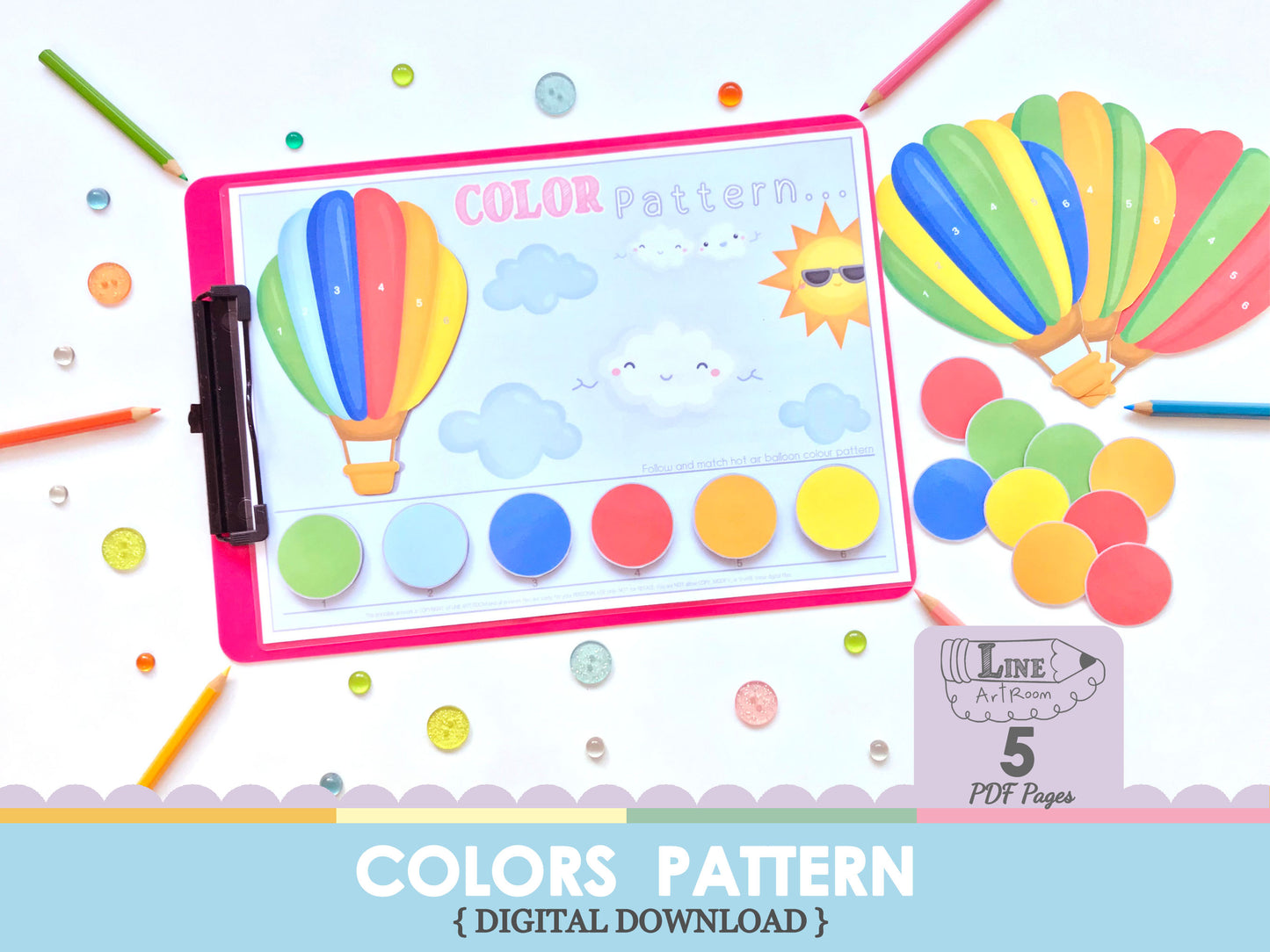 Colors Pattern Top Overview