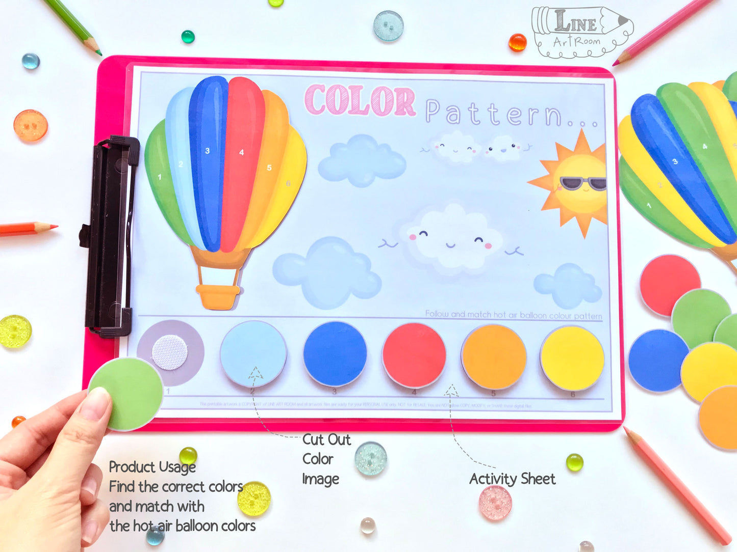 Colors Pattern Product Usage 1