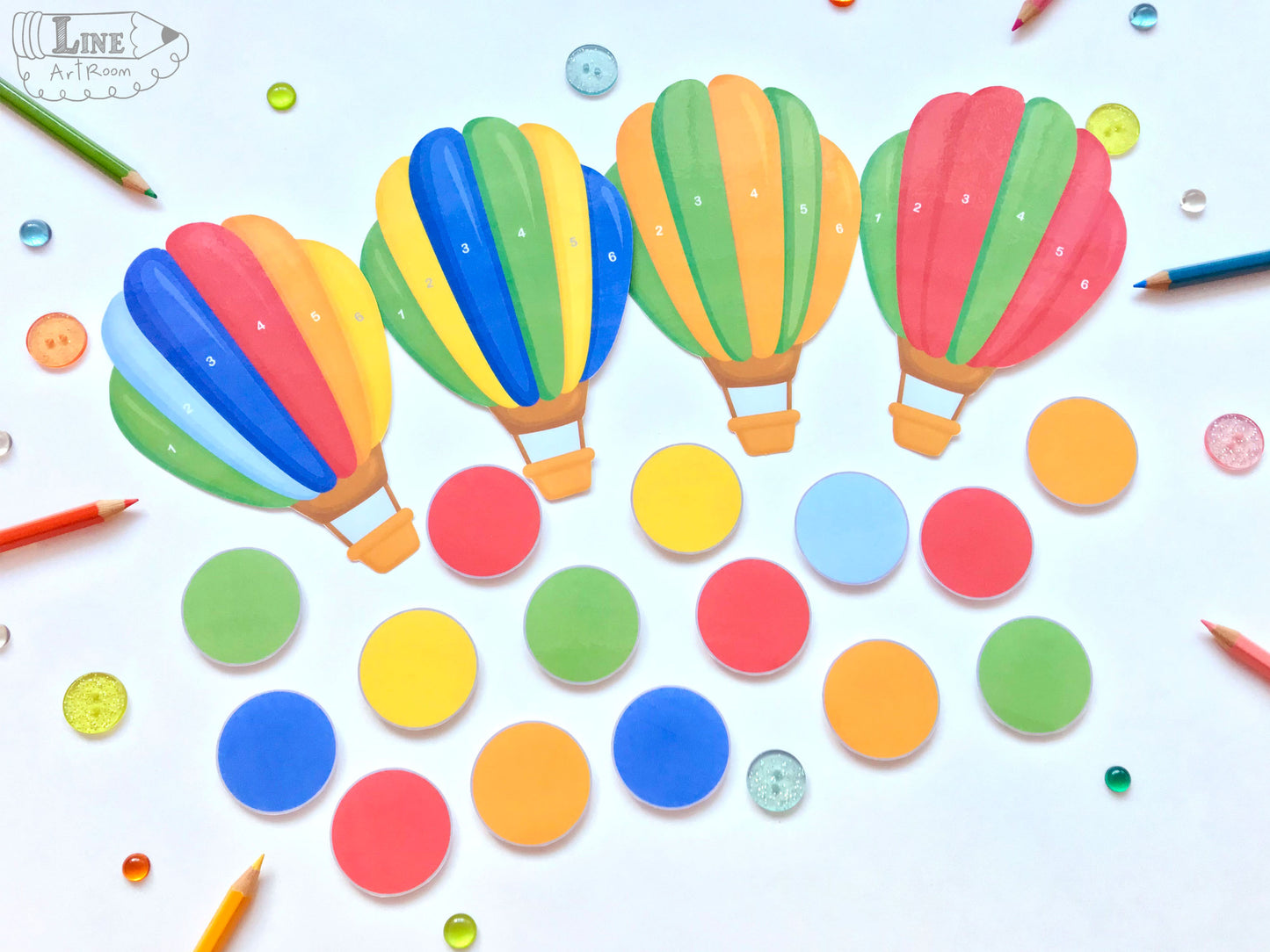 Colors Pattern CutOut