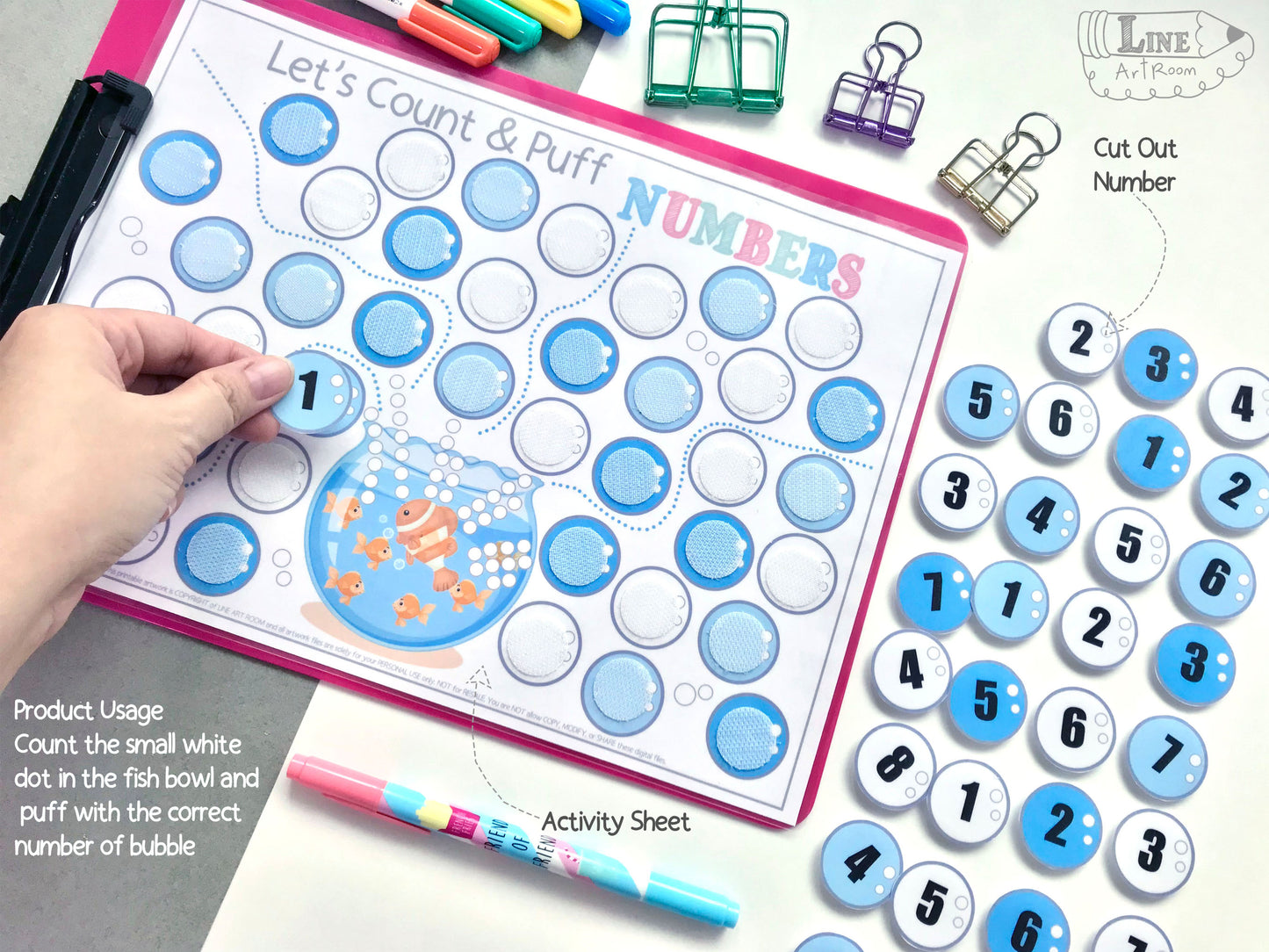 Count Stack Puff Numbers Product Usage 2
