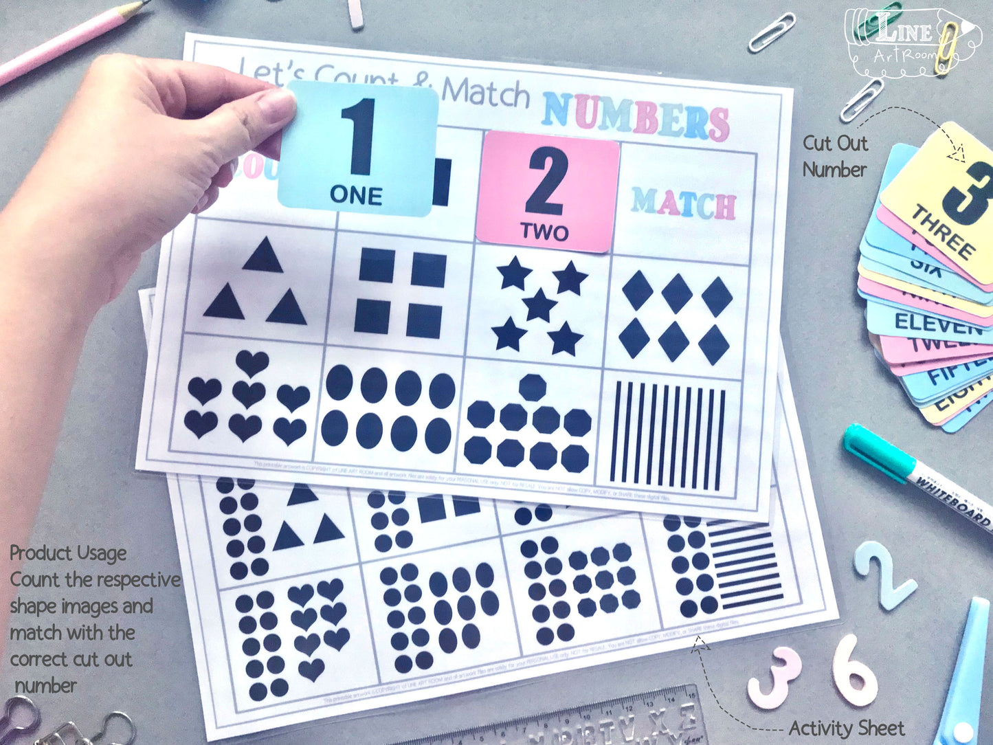 Count Match Numbers Product Usage