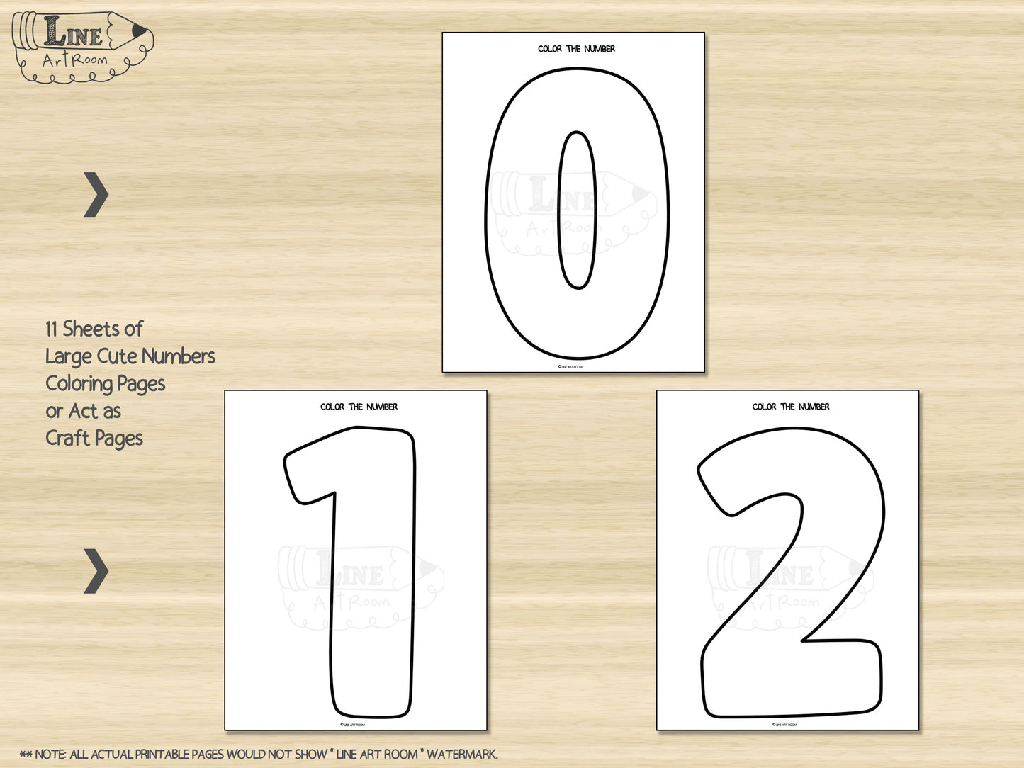 Cute Numbers Activity 1