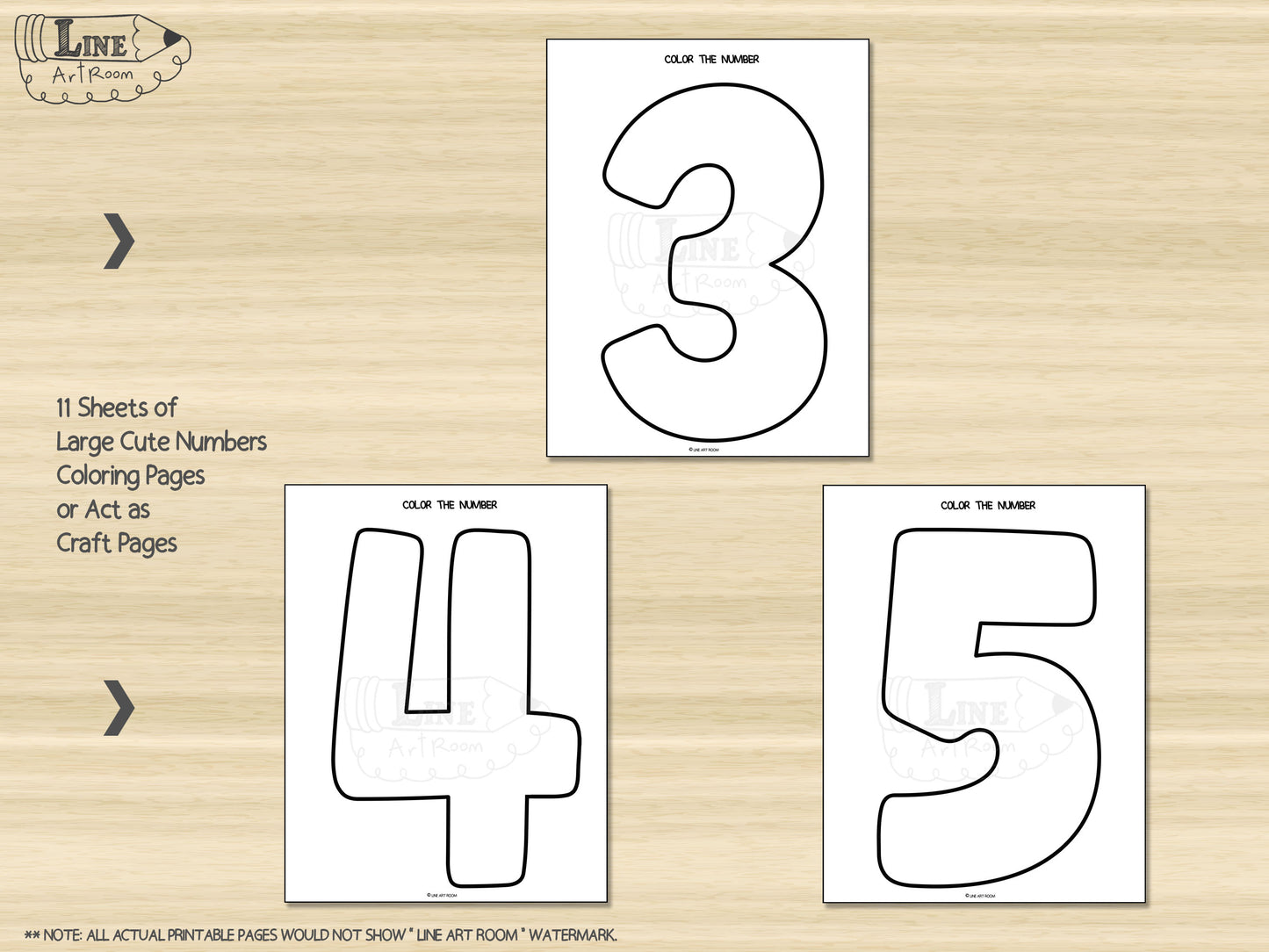 Cute Numbers Activity 2