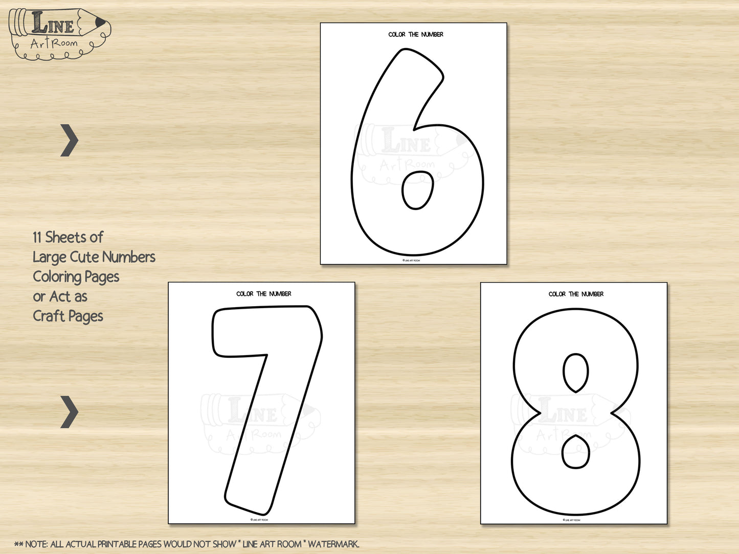 Cute Numbers Activity 3