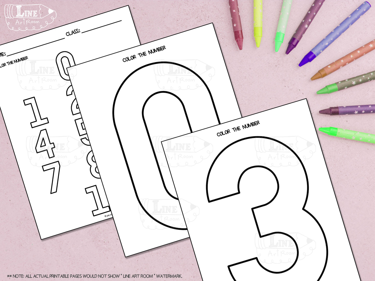 Numbers Mockup