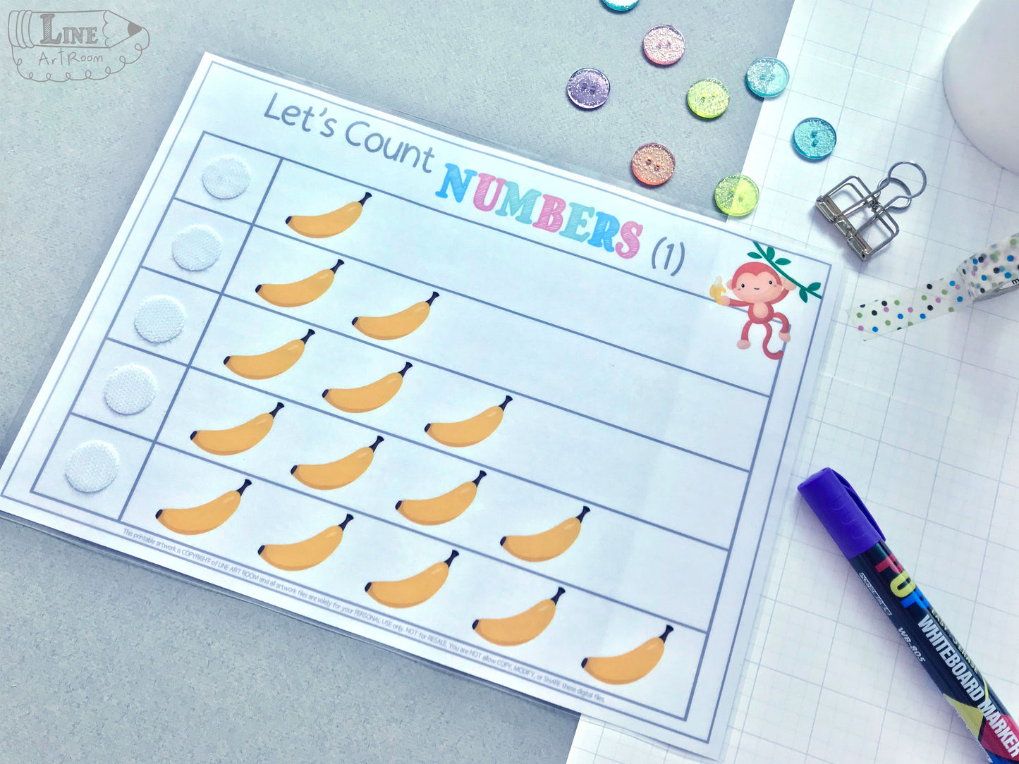 Numbers Counting Activity 1
