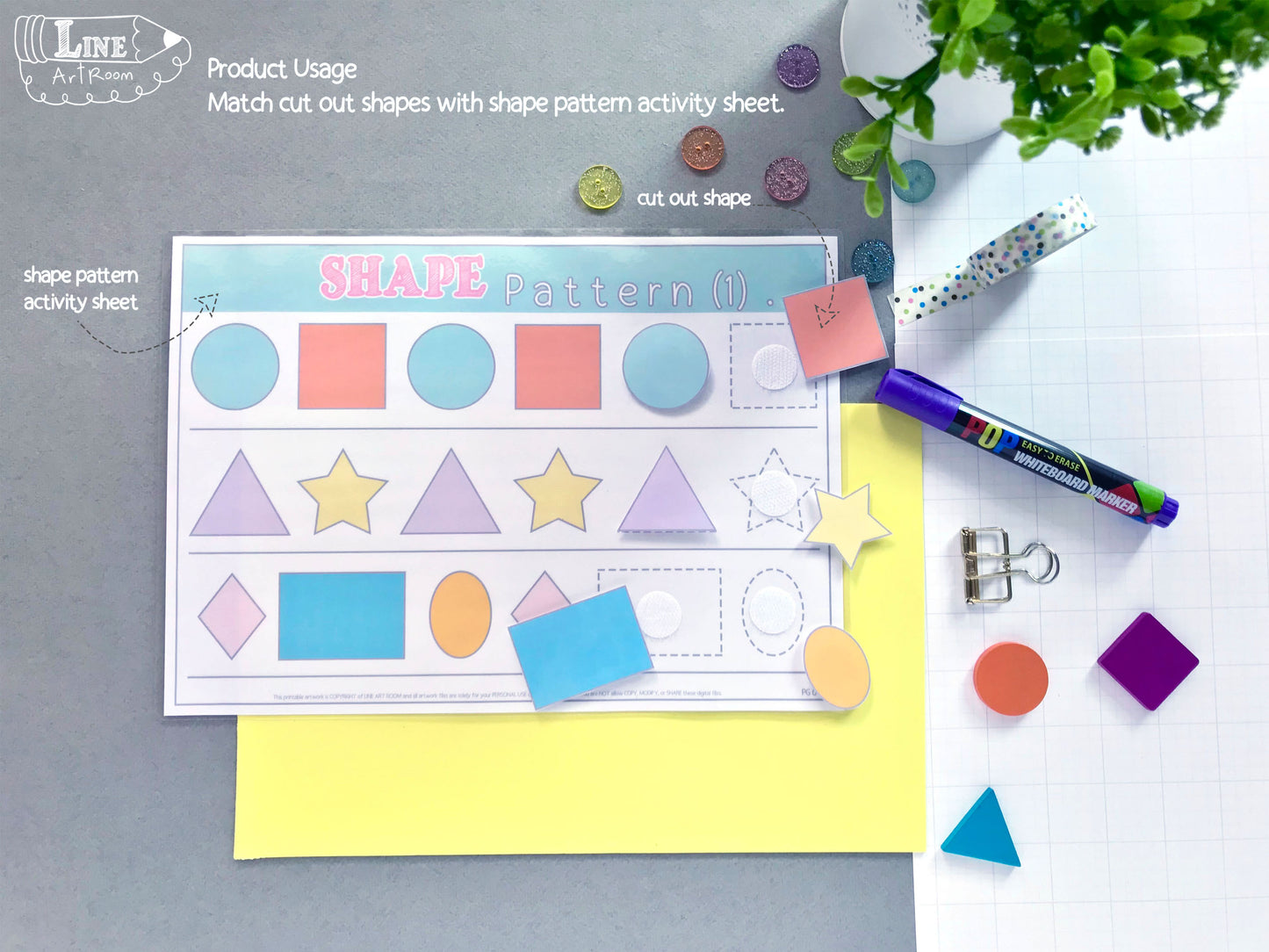 Shape Pattern Product Usage