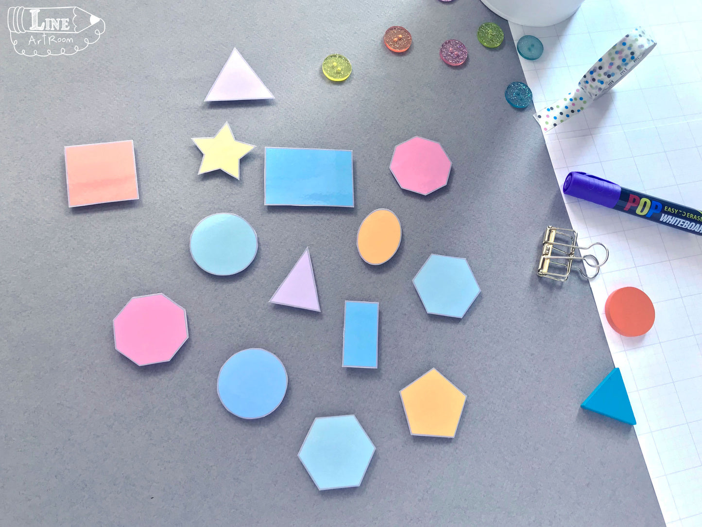Shape Pattern Shape CutOut