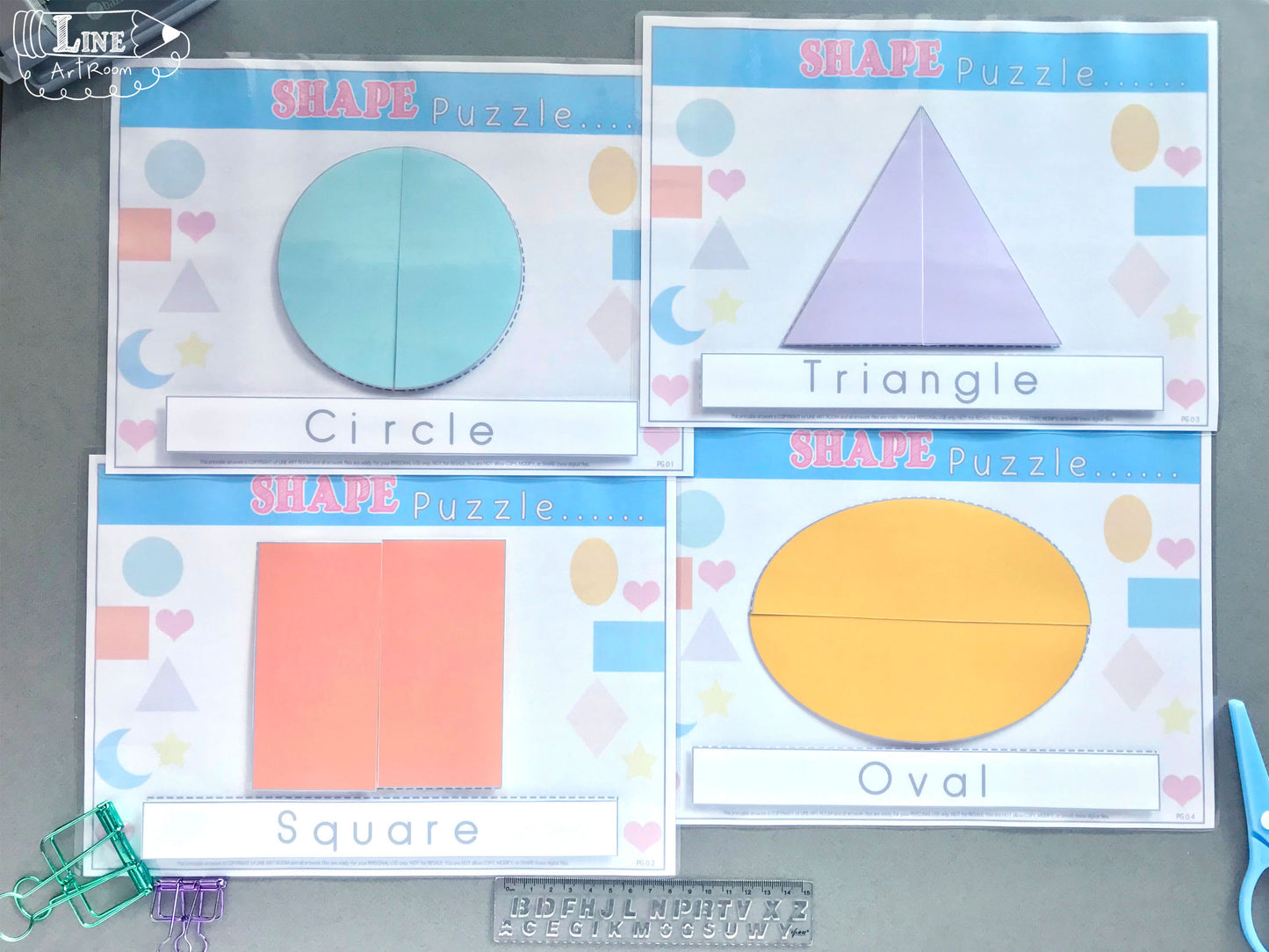 Shape Puzzle Product Part 1
