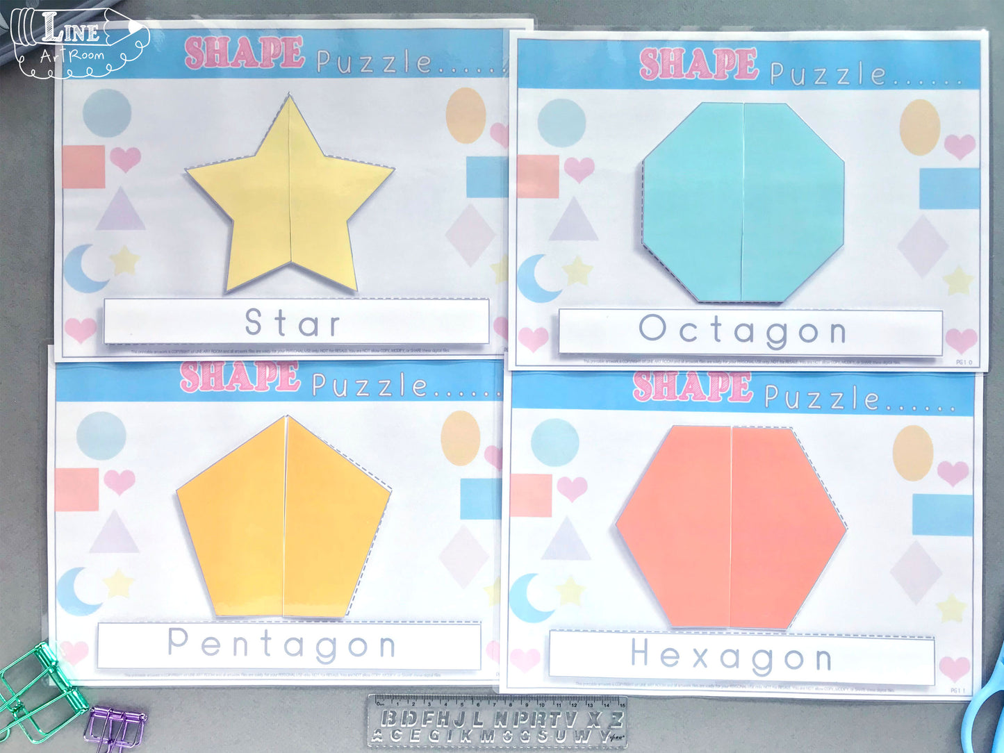 Shape Puzzle Product Part 3