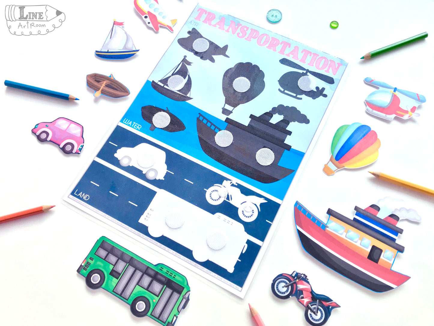 Transportation Sorting Activity