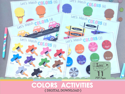 Colors Activities Top Overview