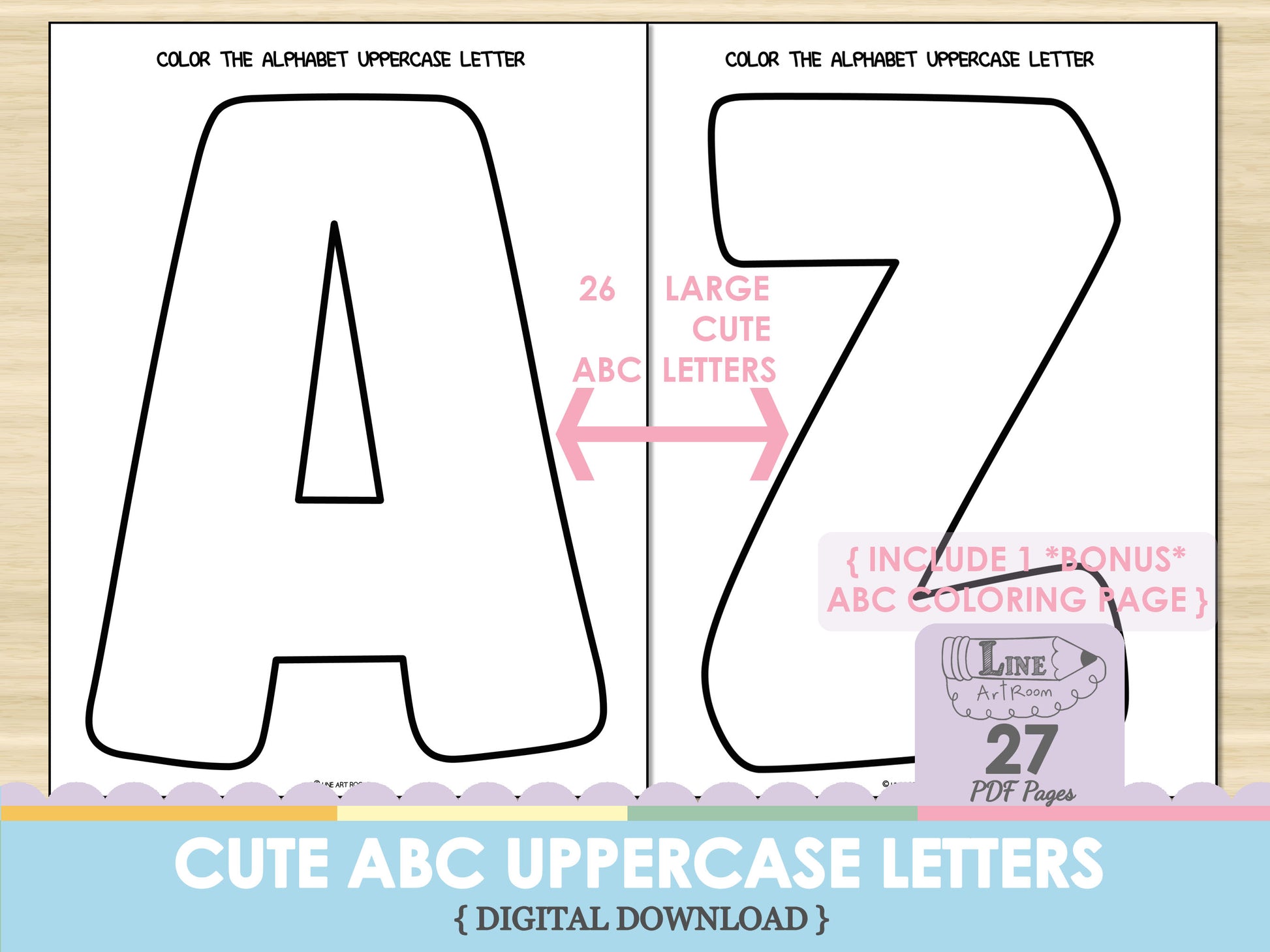 Cute Alphabet Uppercase Letters Top Overview