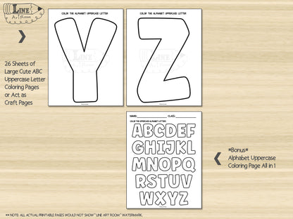 Cute Alphabet Uppercase Letters Activity 5