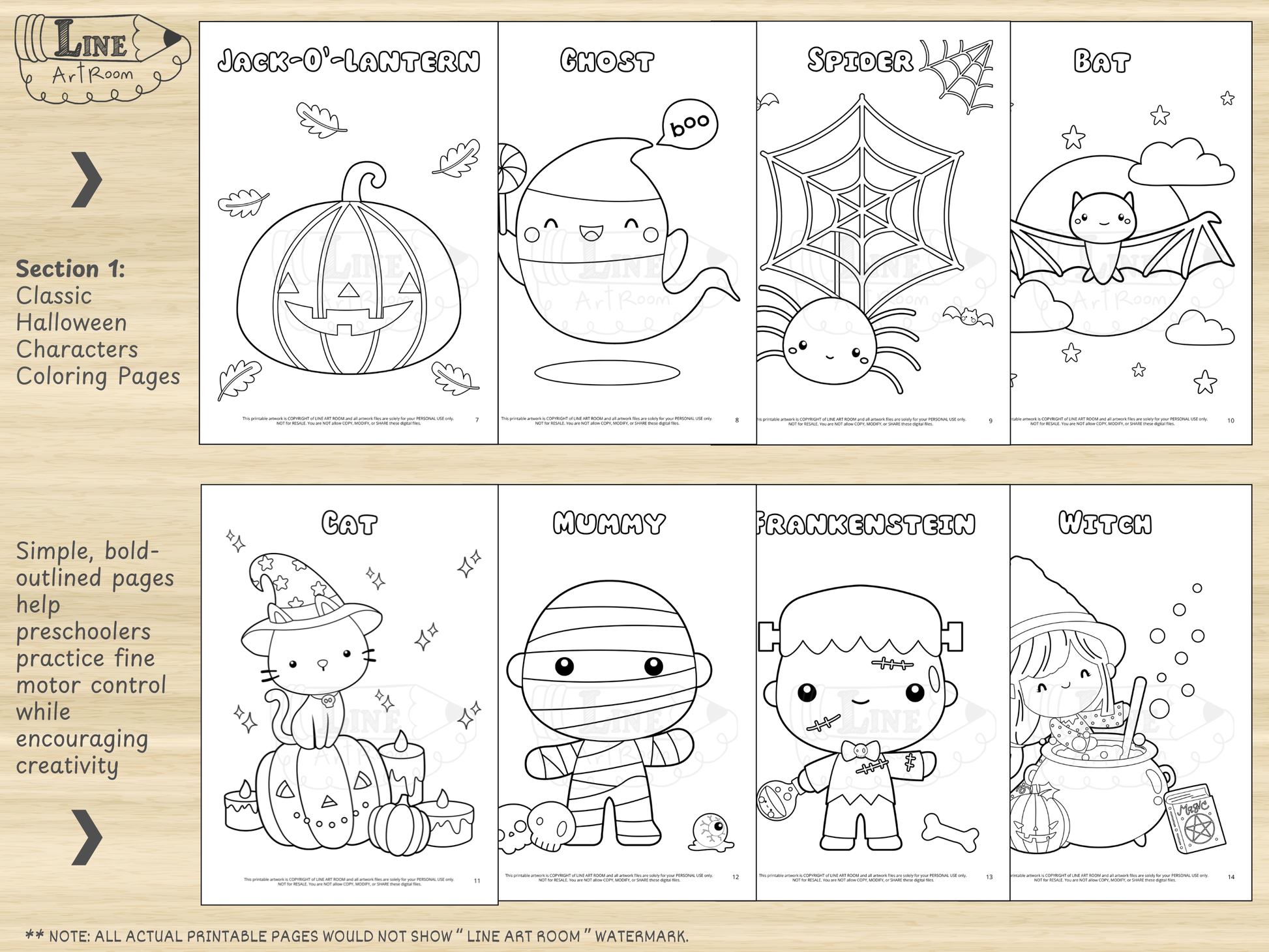 Halloween Coloring Pages Activity 1