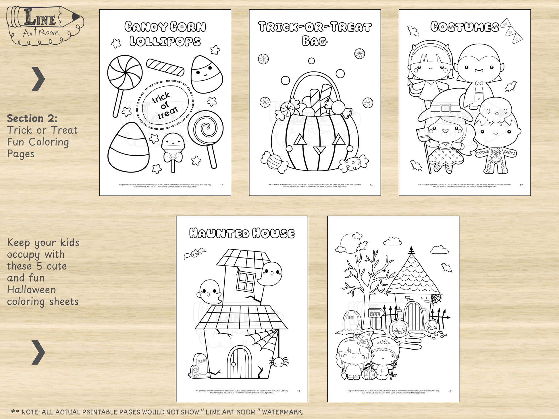 Halloween Coloring Pages Activity 2