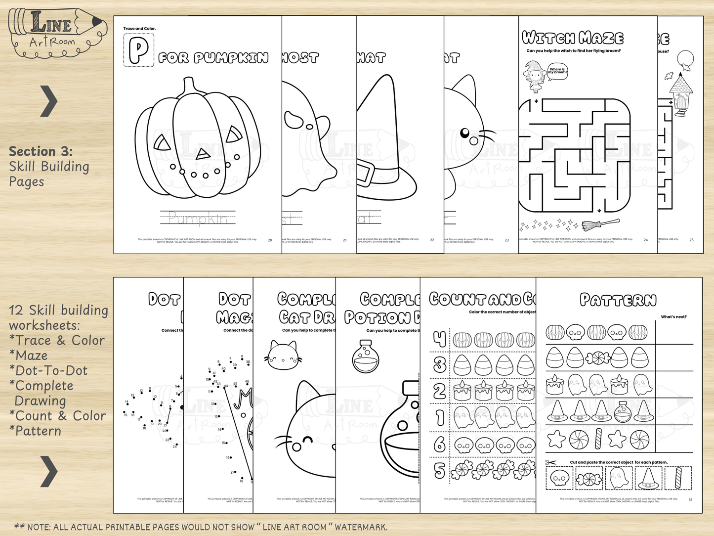 Halloween Coloring Pages Activity 3