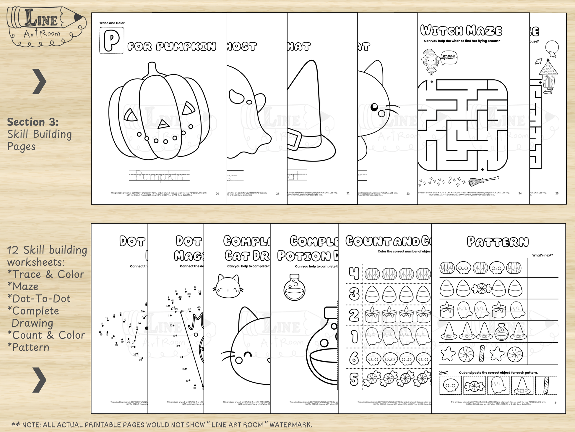 Halloween Coloring Pages Activity 3