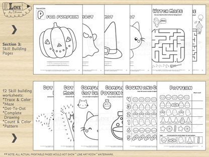 Halloween Coloring Pages Activity 3