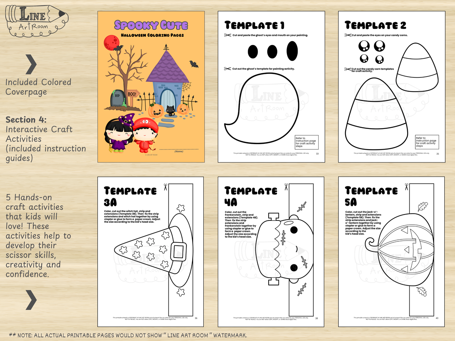 Halloween Coloring Pages Activity 4
