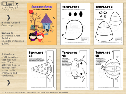Halloween Coloring Pages Activity 4