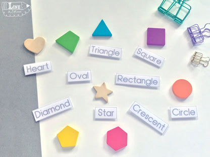 Shape Matching Shape Word CutOut